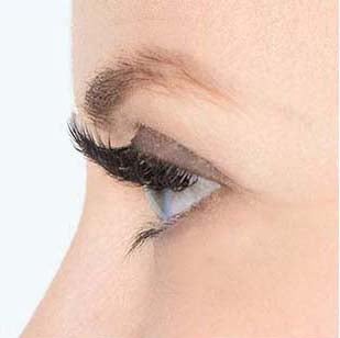 eyelash installation c curl