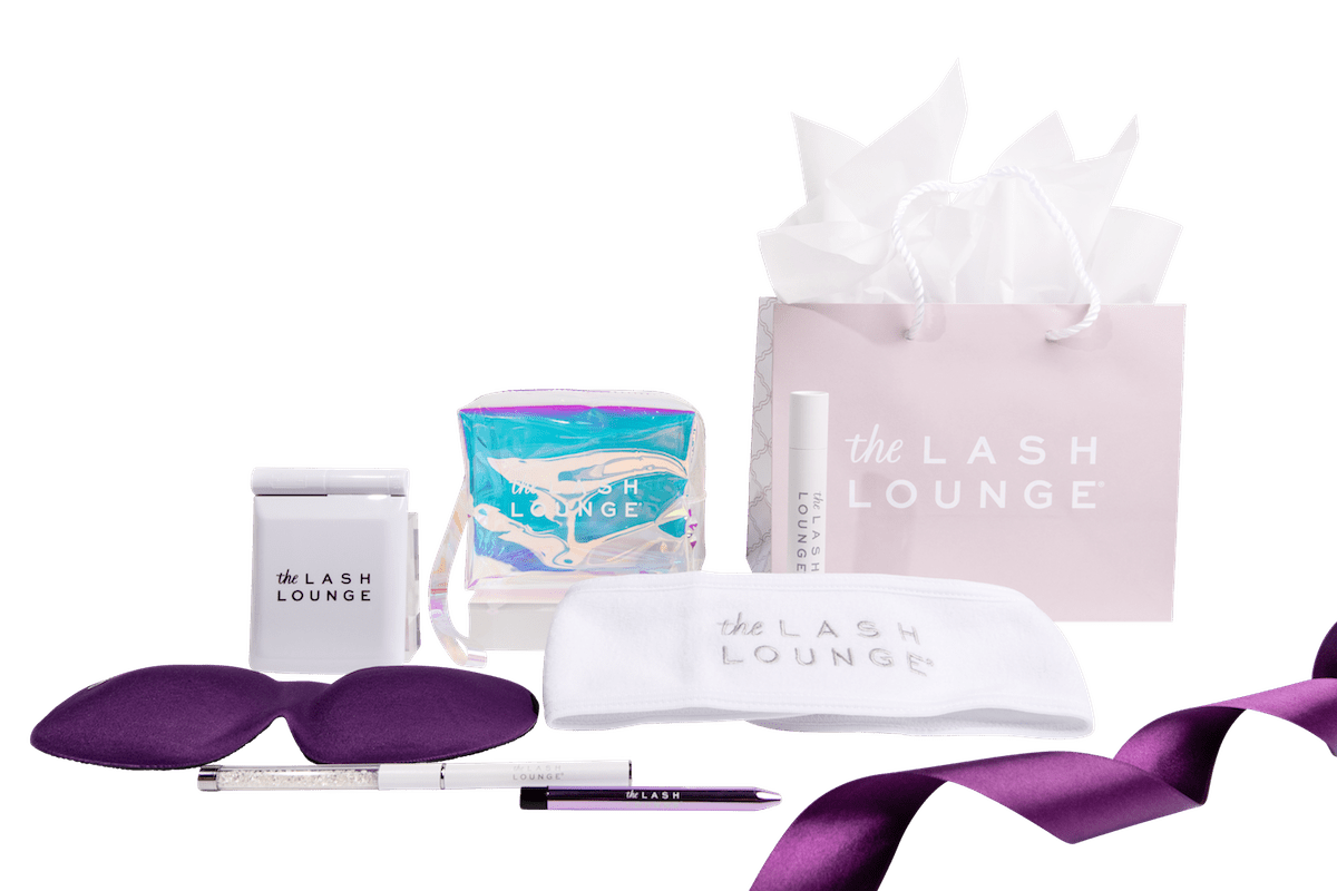 Beauty products and accessories from The Lash Lounge