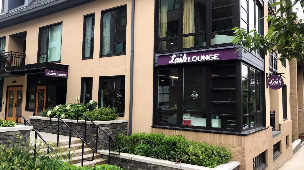 The Lash Lounge exterior photo
