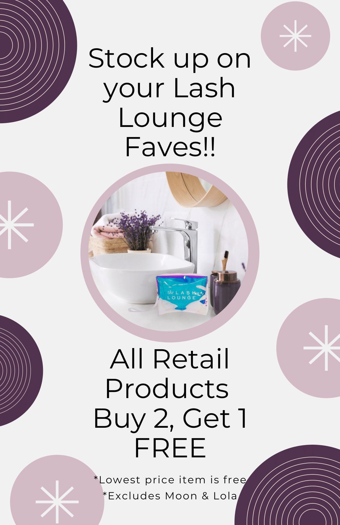 Stock up on your Lash Lounge Faves at The Lash Lounge Brier Creek