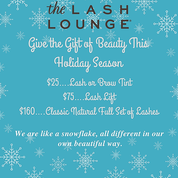 Give the Gift of Beauty from The Lash Lounge Raleigh-ITB