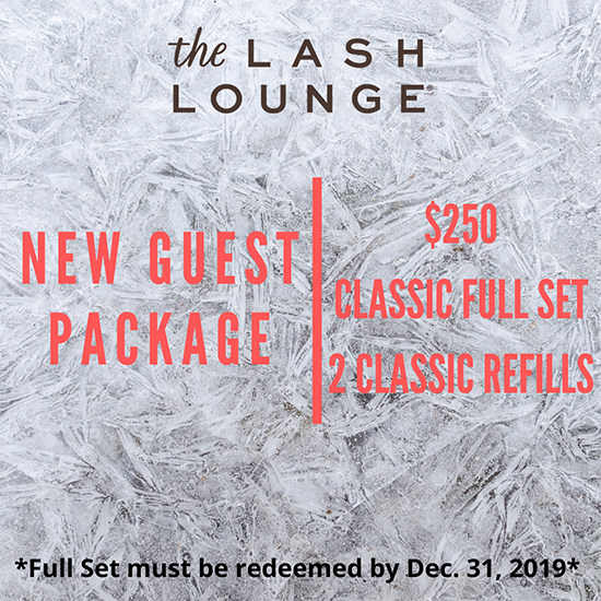 The Lash Lounge Raleigh ITB - December 2019 Special Offer - New Guest Package