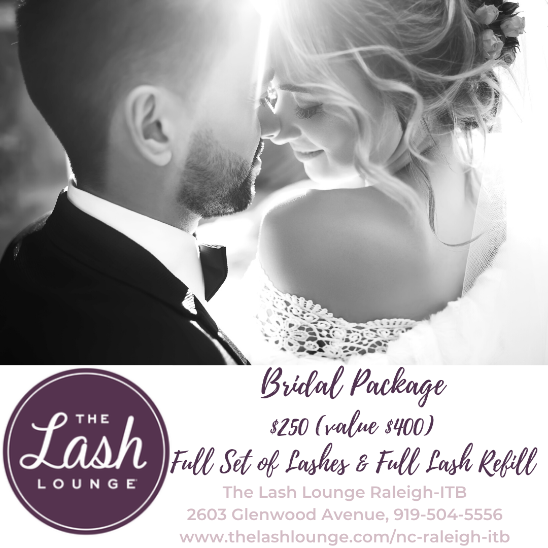 Bridal Package at The Lash Lounge Raleigh ITB