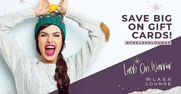 The Lash Lounge Raleigh ITB Save Big on Gift Cards