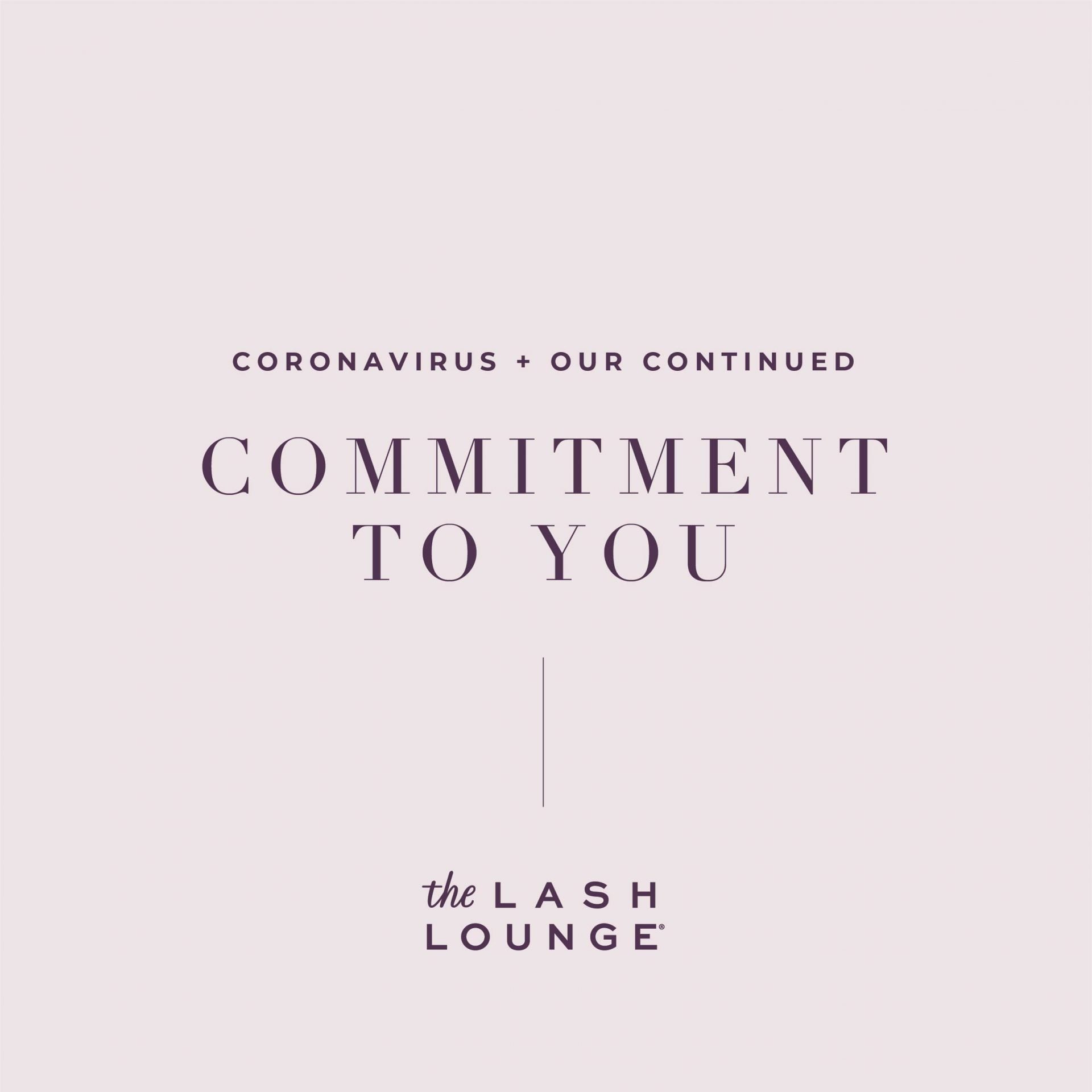 The Lash Lounge Raleigh ITB virus commitment