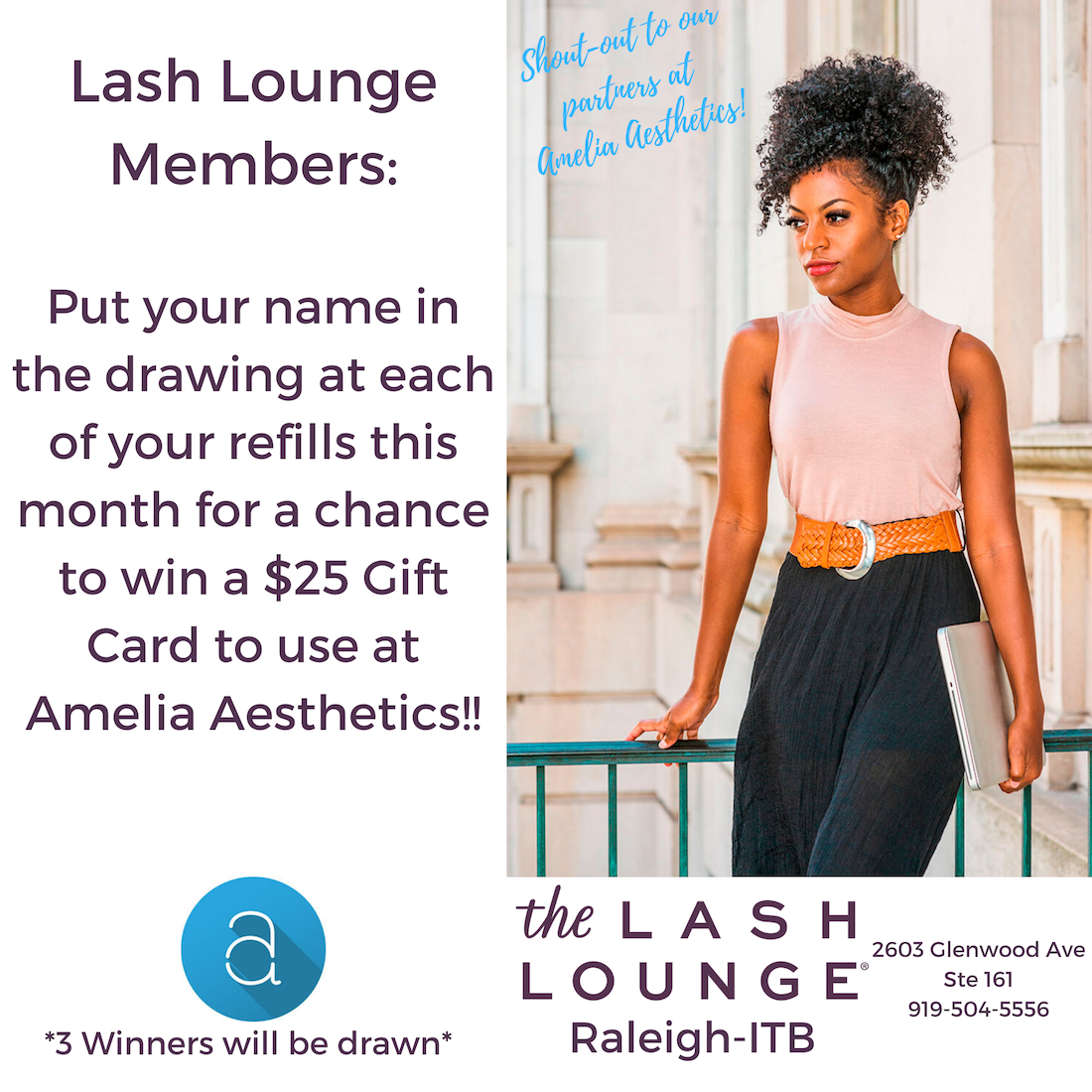 Lash Lounge August Member Perk