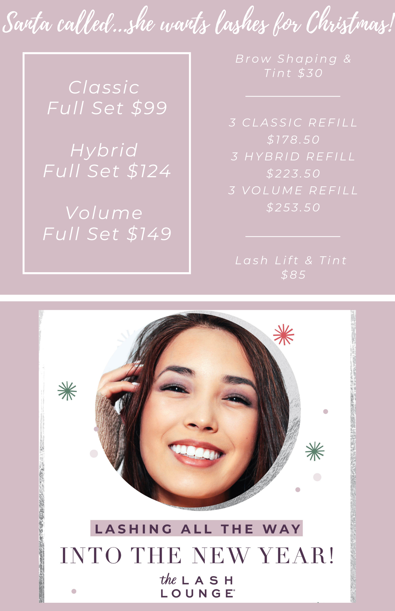 Holiday Packages The Lash Lounge Raleigh - ITB