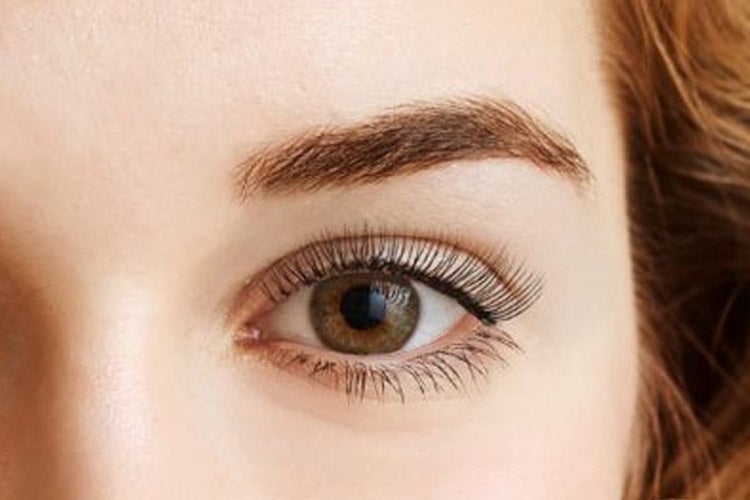 eyebrow tinting after photo