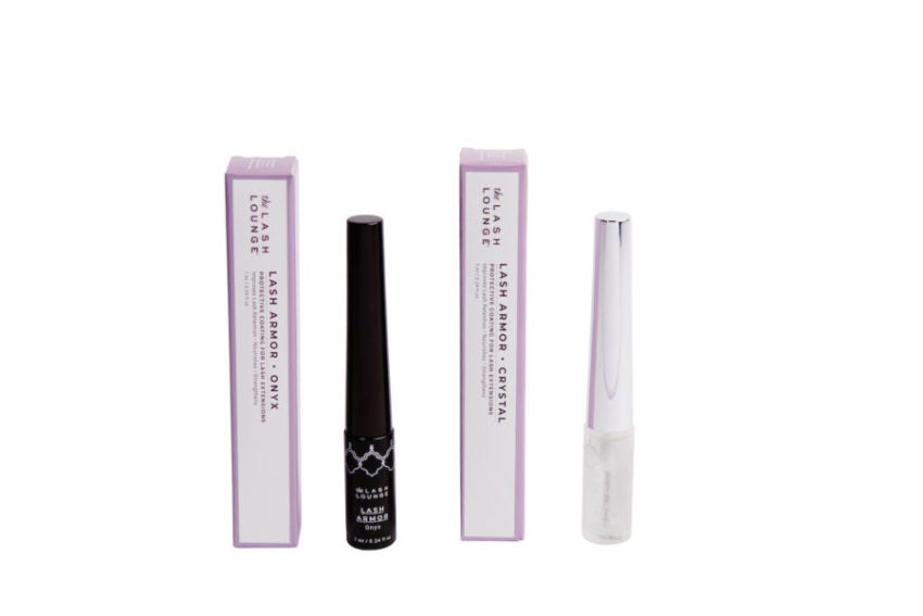 Two Lash Armor products for protecting eyelash extensions