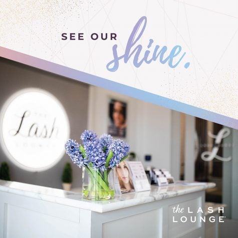"See Our Shine" with The Lash Lounge front desk