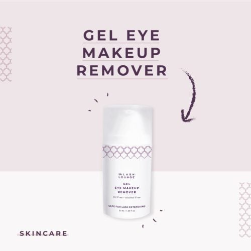 Gel Eye Makeup Remover skincare product from The Lash Lounge