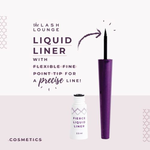open tube of liquid eyeliner from The Lash Lounge