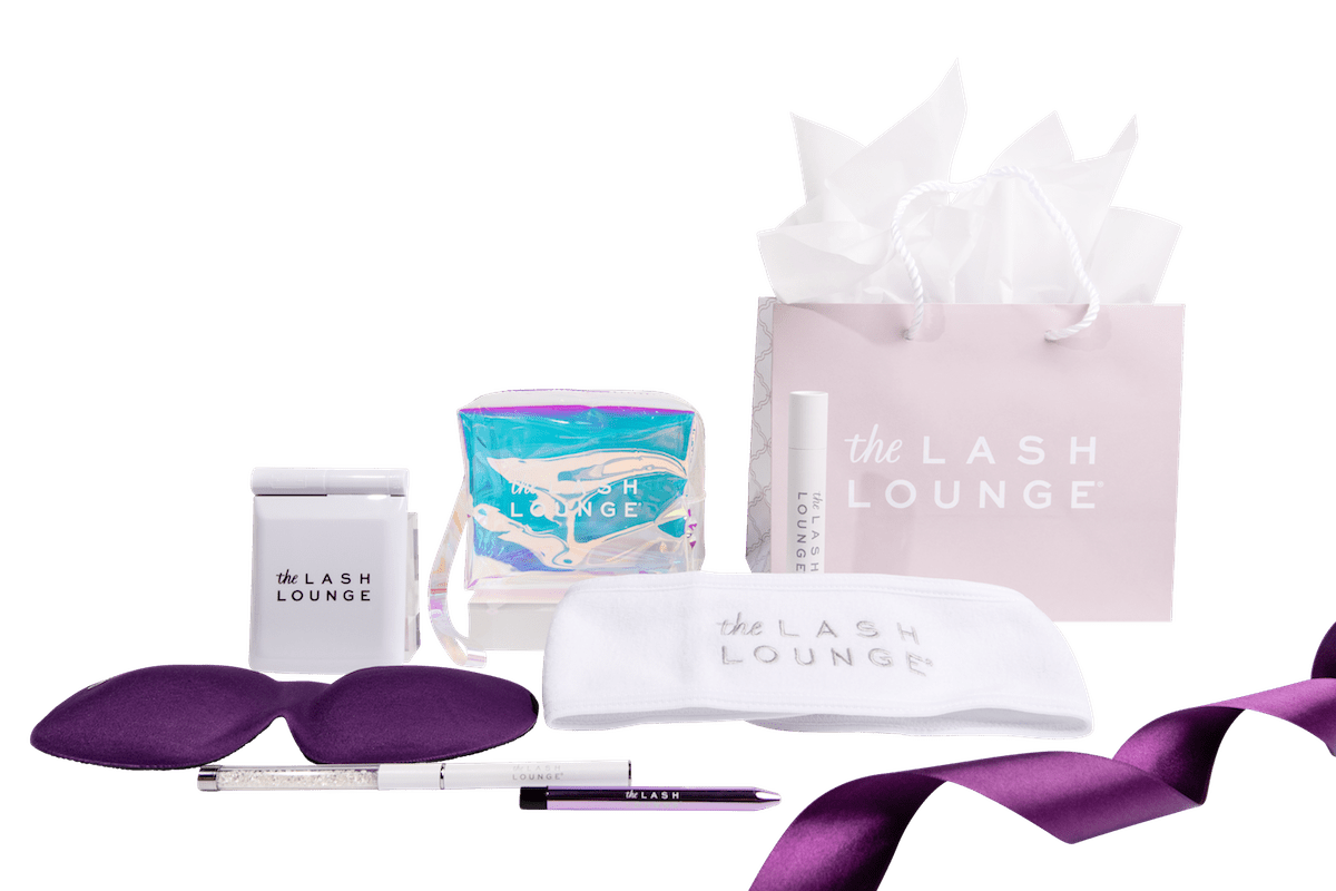 Beauty products and accessories from The Lash Lounge
