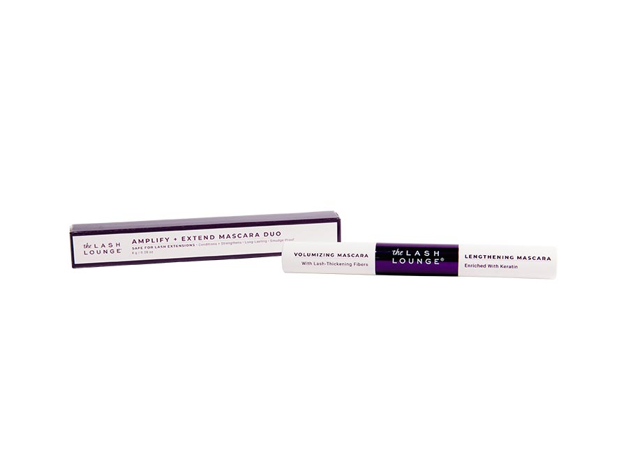 The Lash Lounge's Amplify + Extend Mascara Duo.