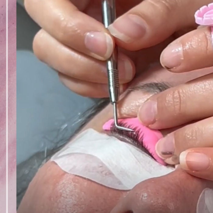 lash lift eyelash perm process