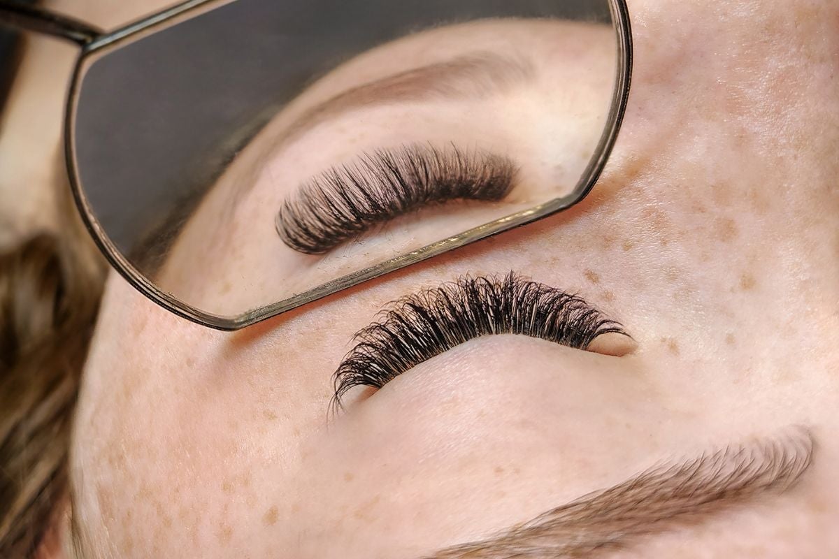CC curl lash extensions